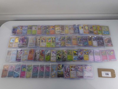 Lot Qty of sleeved/top loaded Pokémon cards from...