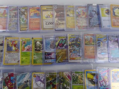 Lot Qty of sleeved/top loaded Pokémon cards from...