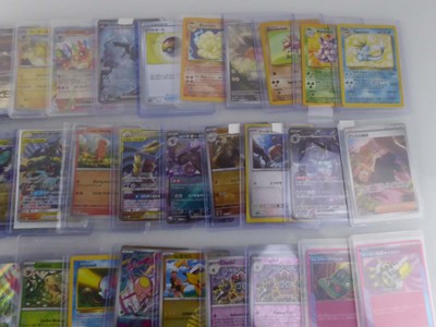 Lot Qty of sleeved/top loaded Pokémon cards from...