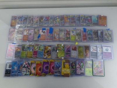 Lot Qty of sleeved/top loaded Pokémon cards from...
