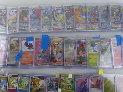 Lot Qty of sleeved/top loaded Pokémon cards from...