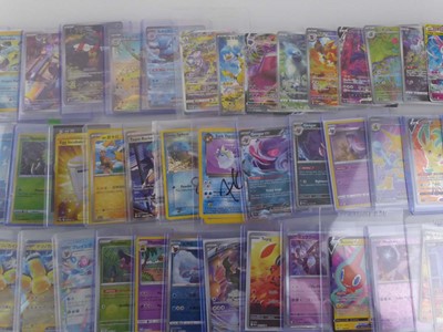 Lot Qty of sleeved/top loaded Pokémon cards from...