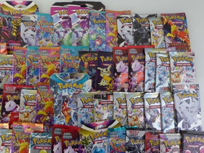 Lot Approximately 90 Assorted Pokémon Booster...