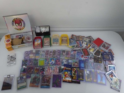 Lot Qty of assorted trading card product/ to...