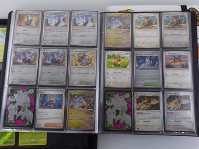Lot x3 Pokémon Binders containing an assortment of...
