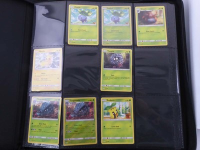 Lot x3 Pokémon Binders containing an assortment of...