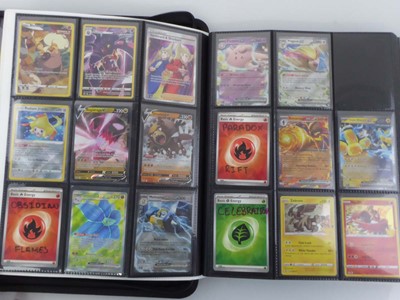 Lot x3 Pokémon Binders containing an assortment of...