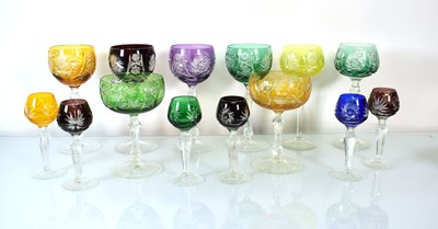 Lot 222 - A harlequin group of fourteen Nachtmann cut...