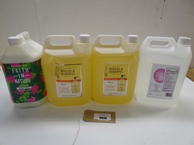 Lot 3648 - 5L Faith in Nature Conditioner, 2 x 5L Baylis...