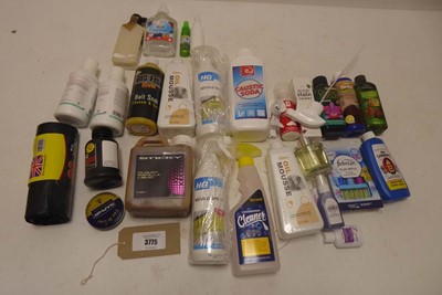 Lot 3775 - Selection of mixed cleaning products