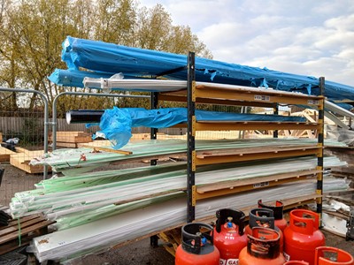 Lot 321 - Contents of a pallet rack comprising mostly...