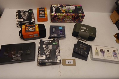 Lot 3777 - Selection of men's gift sets to include Lynx,...