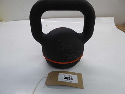 Lot 3656 - 16kg kettlebell