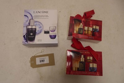 Lot 3787 - x2 Estee lauder gift sets plus x1 Lancôme set
