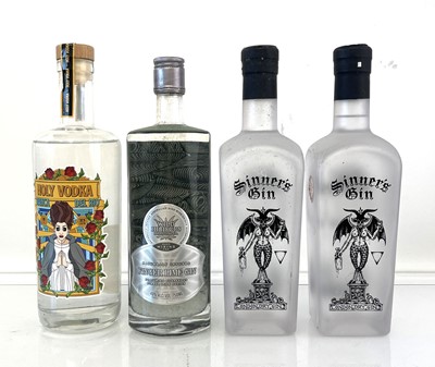 Lot 64 - 4 bottles, 1x Wild Hibiscus Distilling Finger...