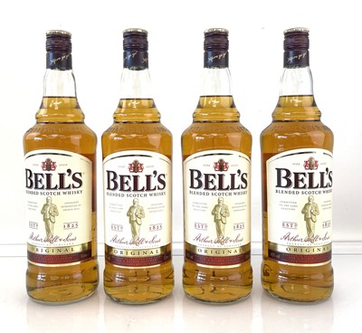 Lot 66 - 4 bottles of Bell's Original Blended Scotch...