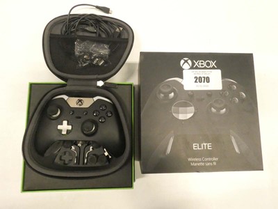 Lot 2070 - Xbox Elite wireless controller with box