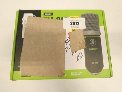 Lot 2072 - Cardioid Element EM-91CU USB condenser microphone