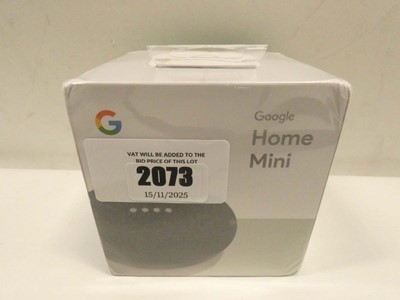 Lot 2073 - Google Home Mini, sealed box