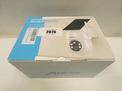 Lot 2075 - Solar wireless security camera