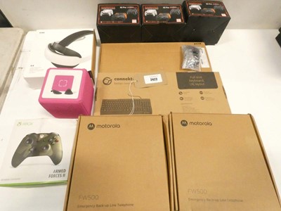 Lot 2422 - 2x FW500 Emergency Back-up Telephones, 2x...