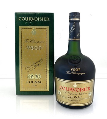 Lot 71 - An old bottle of Courvoisier VSOP Fine...