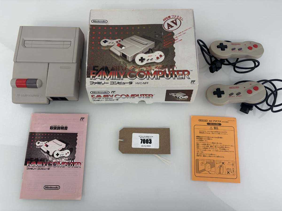 Lot Nintendo AV Famicon