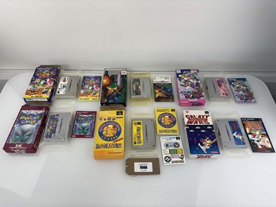 Lot 6 x Boxed Nintendo Super Famicon games to...