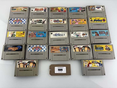 Lot 22x Super Famicon games