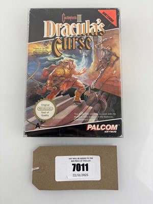 Lot Castlevania 3 Dracula‘s Curse, Palcom, for the...