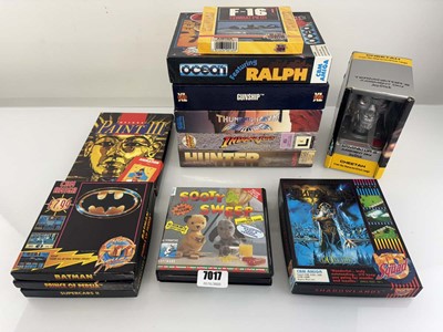 Lot Quantity of boxed games for Amiga and a...