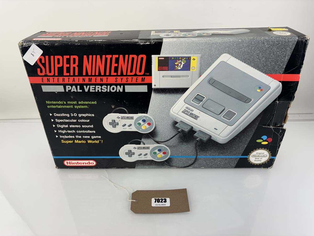 Lot Super Nintendo Entertainment System