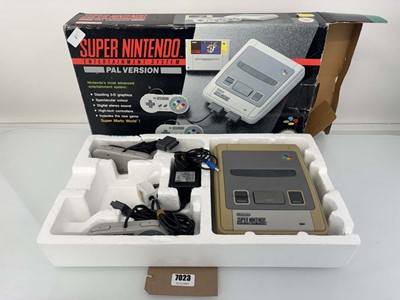 Lot Super Nintendo Entertainment System