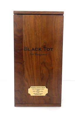 Lot 72 - A bottle of Black Tot Last Consigment British...