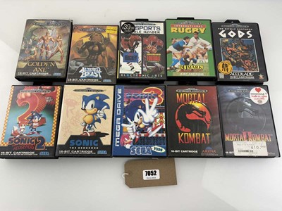 Lot 10x Mega Drive games to include Mortal Kombat...
