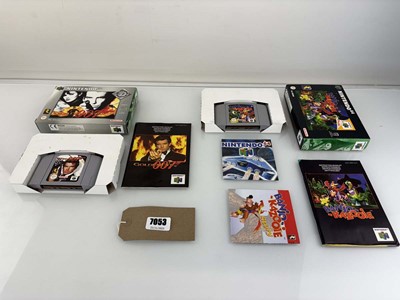 Lot 007 Golden eye and Banjo Kazooie for N64