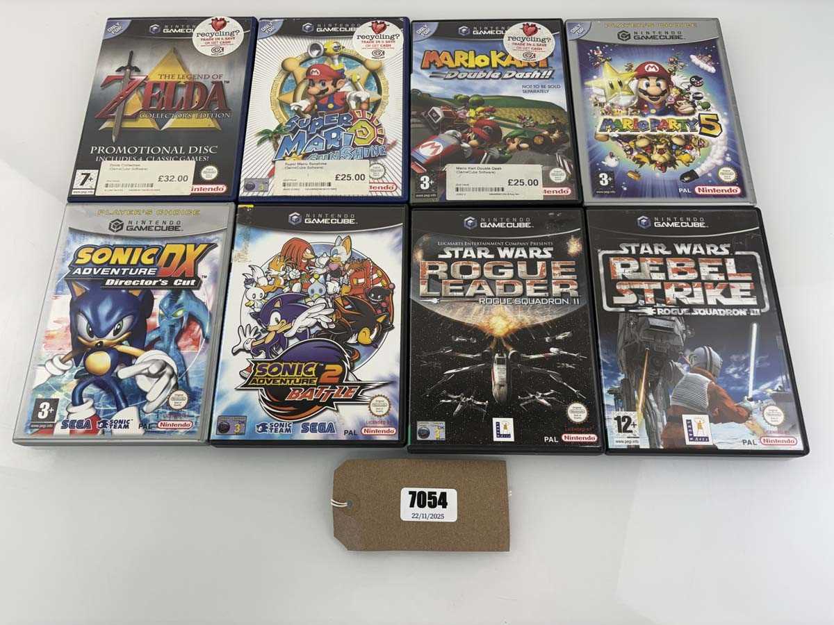 Lot 8x GameCube games to include Star Wars and...