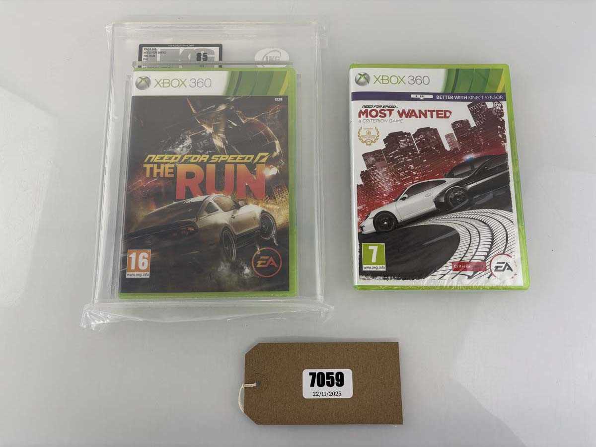 Lot Graded Need for Speed The Run and sealed Need...
