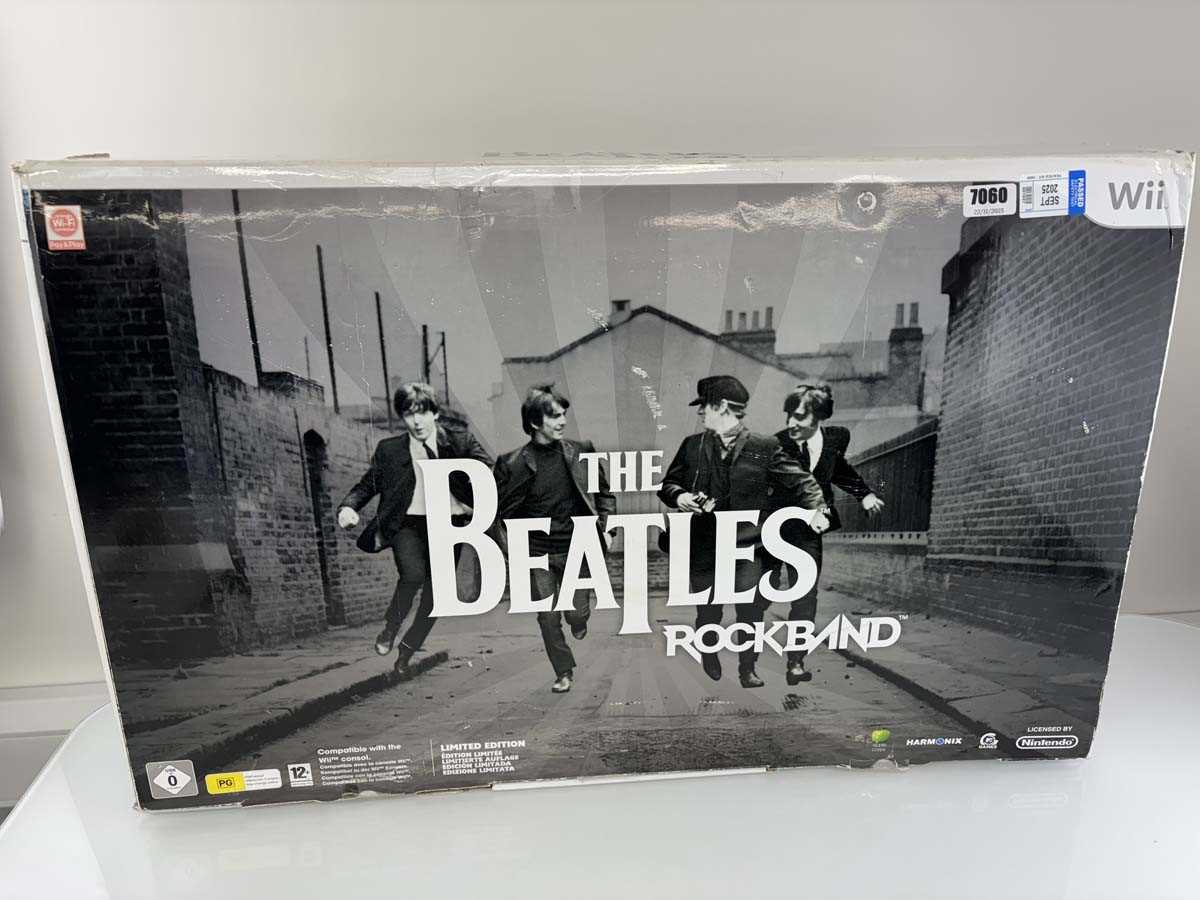 Lot Wii The Beatles Rockband