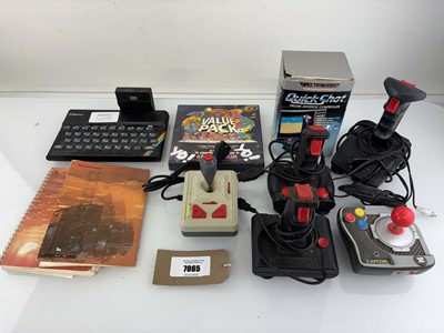 Lot Sinclair ZX Spectrum together with a qty of...