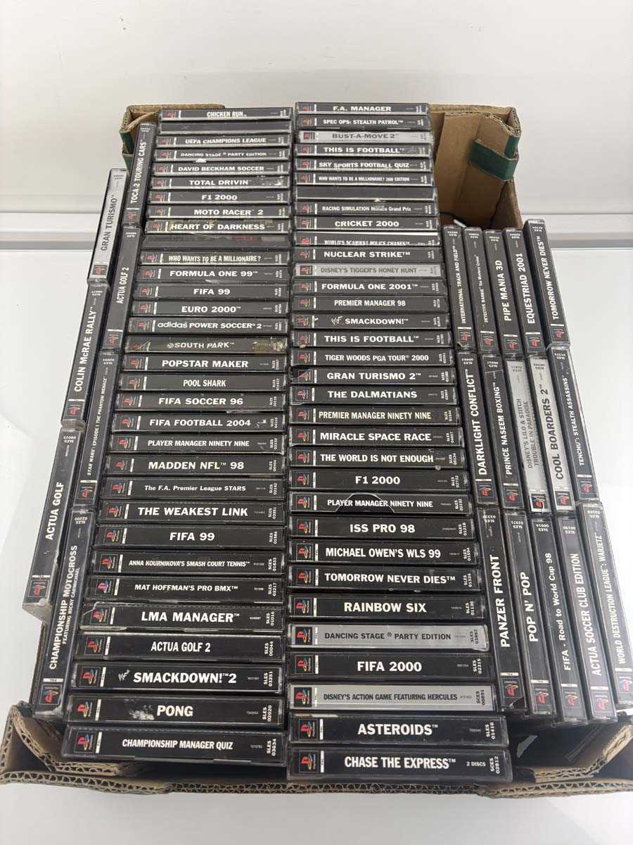 Lot Qty of PlayStation 1 games