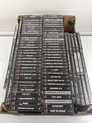 Lot Qty of PlayStation 1 games