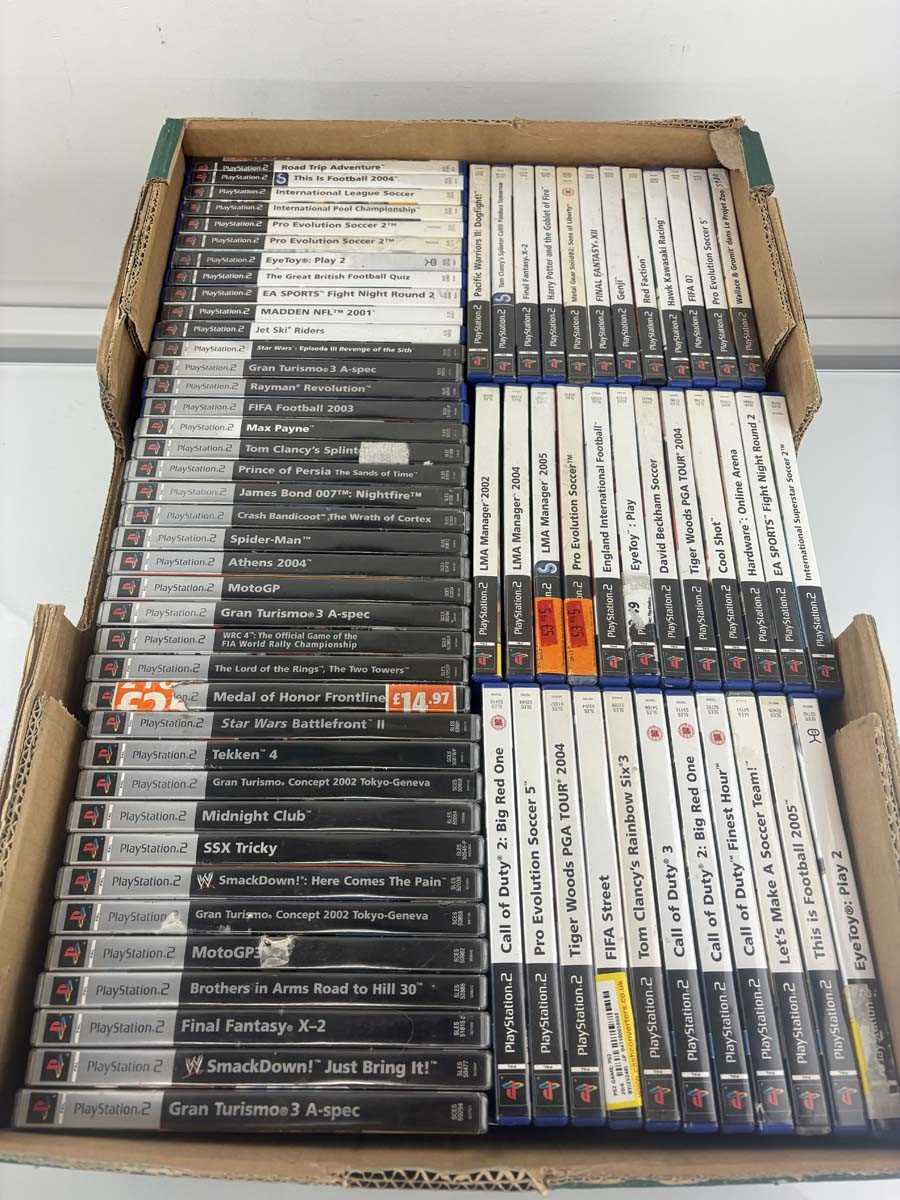 Lot Qty of PlayStation 2 games
