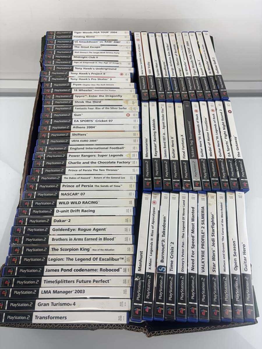 Lot Qty of PlayStation 2 games