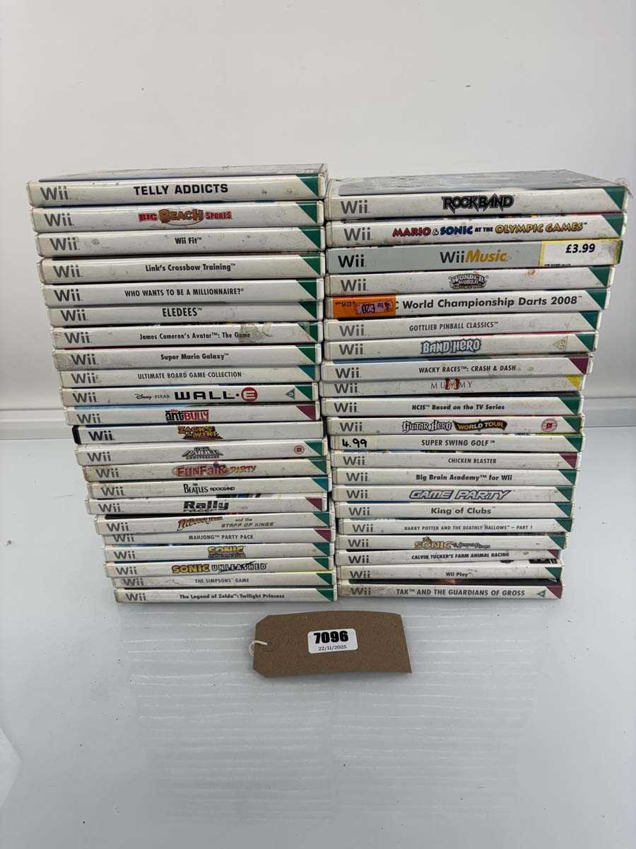 Lot 43x Nintendo Wii Games