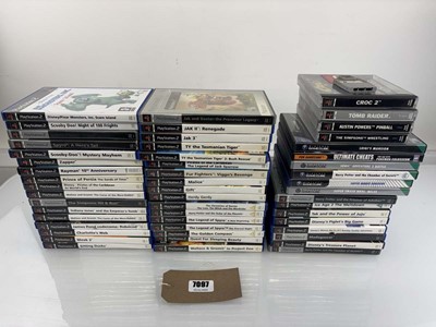 Lot Qty of PlayStation 1, 2 and GameCube games and...