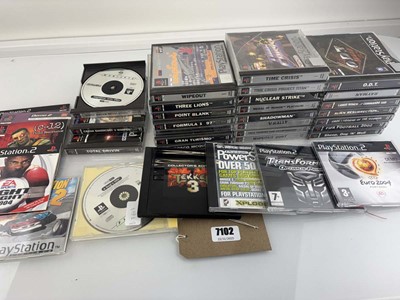 Lot Qty of PlayStation 1 games and demo discs