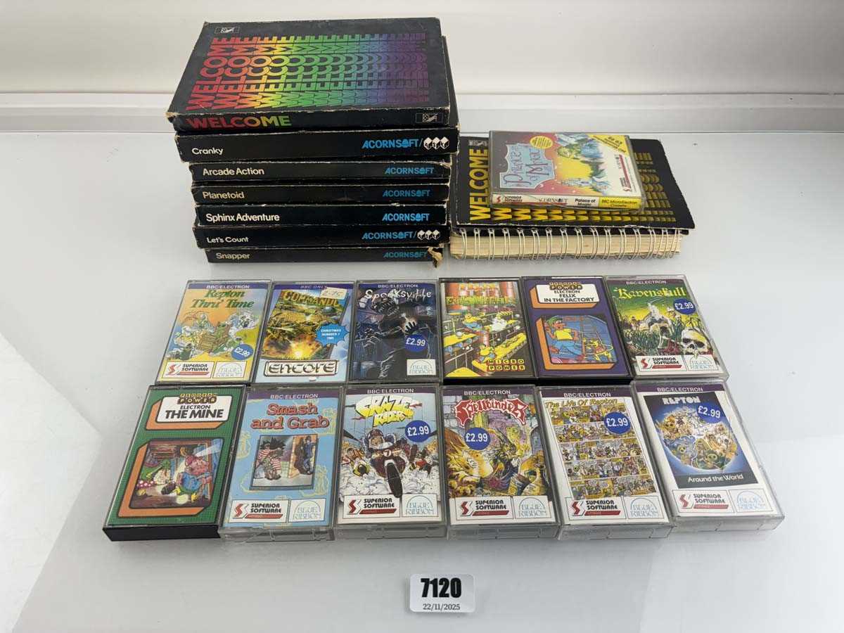Lot Qty of games for Acorn and BBC/Electron computers