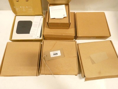 Lot 2426 - 6x boxed Sky Stream pucks and extender