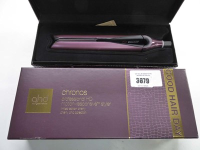 Lot 3679 - GHD Chronos Ltd Ed. cherry chic collection...